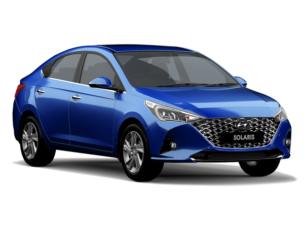 Hyundai Solaris Новый Цвет: Синий