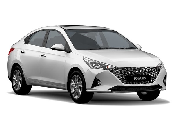 Hyundai Solaris Новый Цвет: Белый
